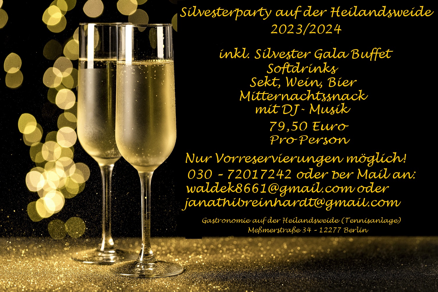 Silvester 2023 Heilandsweide Finale
